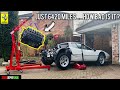 Removing The Barn Find Ferrari 512 BBi Engine ... What Could Possibly Go Wrong ?