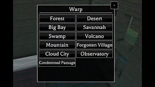 (Pilgrammed) All Warp Locations