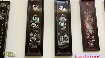 bộ song tiện ngũ sơn,tranh tứ quý trắc cẩn ngà,tủ bày đồ,bàn nguyệt,tượng,đôn nho,khay trà,kỷ trắc..