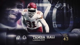 #70 Tamba Hali (LB, Chiefs) | Top 100 Players of 2015