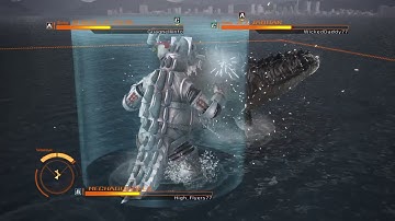 GODZILLA PS4: Mechagodzilla 1974 vs Godzilla 2014 vs Jet Jaguar