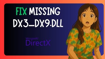 How To FIX "Dx3_dx9.dll Missing" In Windows 11