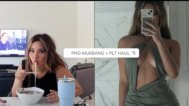 PHO MUKBANG | VLOG + PRETTY LITTLE THING HAUL | TIANA MUSARRA