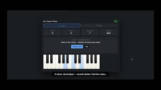 Ear Trainer Piano — full app demo walkthrough. screenshot 4