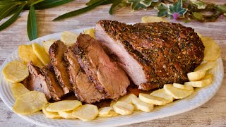 Very juicy meat recipe. Baked pork tenderloin like in a restaurant.