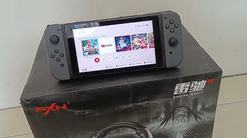Nintendo Switch Racing Game With Pxn V3 Pro Steering Racing Game Setup