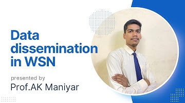 Data dissemination in WSN | Wireless Sensor Network | PowerPedia