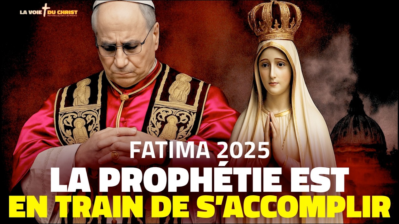 FATIMA 2025 : Voici pourquoi le pape Léon XIV sait ce qui va arriver ...