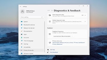 How to Configure or Change Feedback Frequency in Windows 11