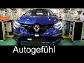 How the all-new car Renault Megane is built: press/paint/assembly/quality - production Plant