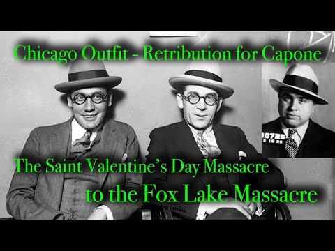 Bugs Moran North-sider&rsquo;s RETALIATION FOR AL CAPONE&rsquo;S ST. VALENTINE&rsquo;S DAY MASSACRE -Fox Lake Massacre