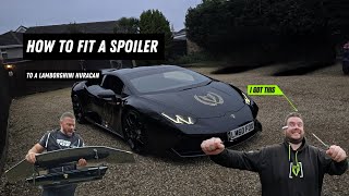 Player Profile The Beginners Guide: How to fit a Lamborghini Huracan Spoiler