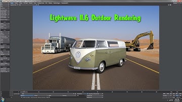 Lightwave 11.6 Outdoor rendering