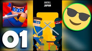 JAPAN | SWORD | Mr Ninja  gameplay Chapter1 #1 screenshot 4