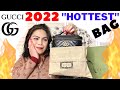 GUCCI UNBOXING NEW HOTTEST BAG OF 2022 “ GG MARMONT MINI BAG”  FIRST IMPRESSION!