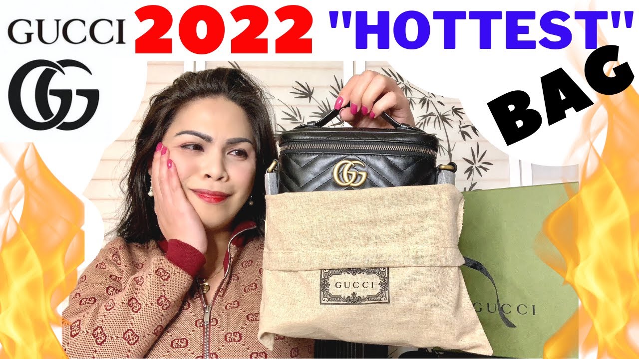 GUCCI UNBOXING NEW HOTTEST BAG OF 2022 “ GG MARMONT MINI BAG