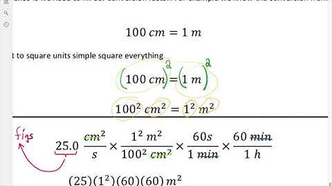SPH3U - (Video 9) Conversions