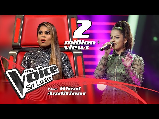 Ridmika Mendis -  Udurawee (උදුරාවී) | Blind Auditions | The Voice Sri Lanka class=