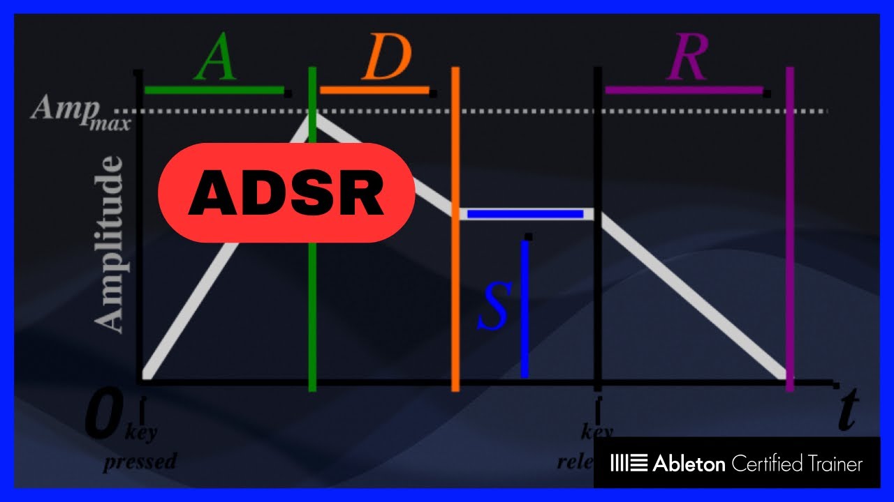 L'enveloppe ADSR ou enveloppe d'amplitude (AMP)