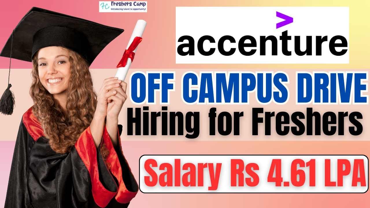 Accenture Off Campus Drive 2025 : Mass Recruitment for Freshers ...