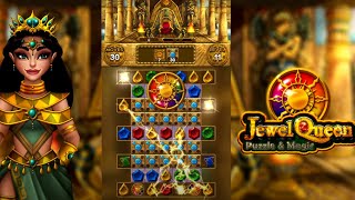 Jewel Queen: Puzzle & Magic Gameplay Video for Android screenshot 1
