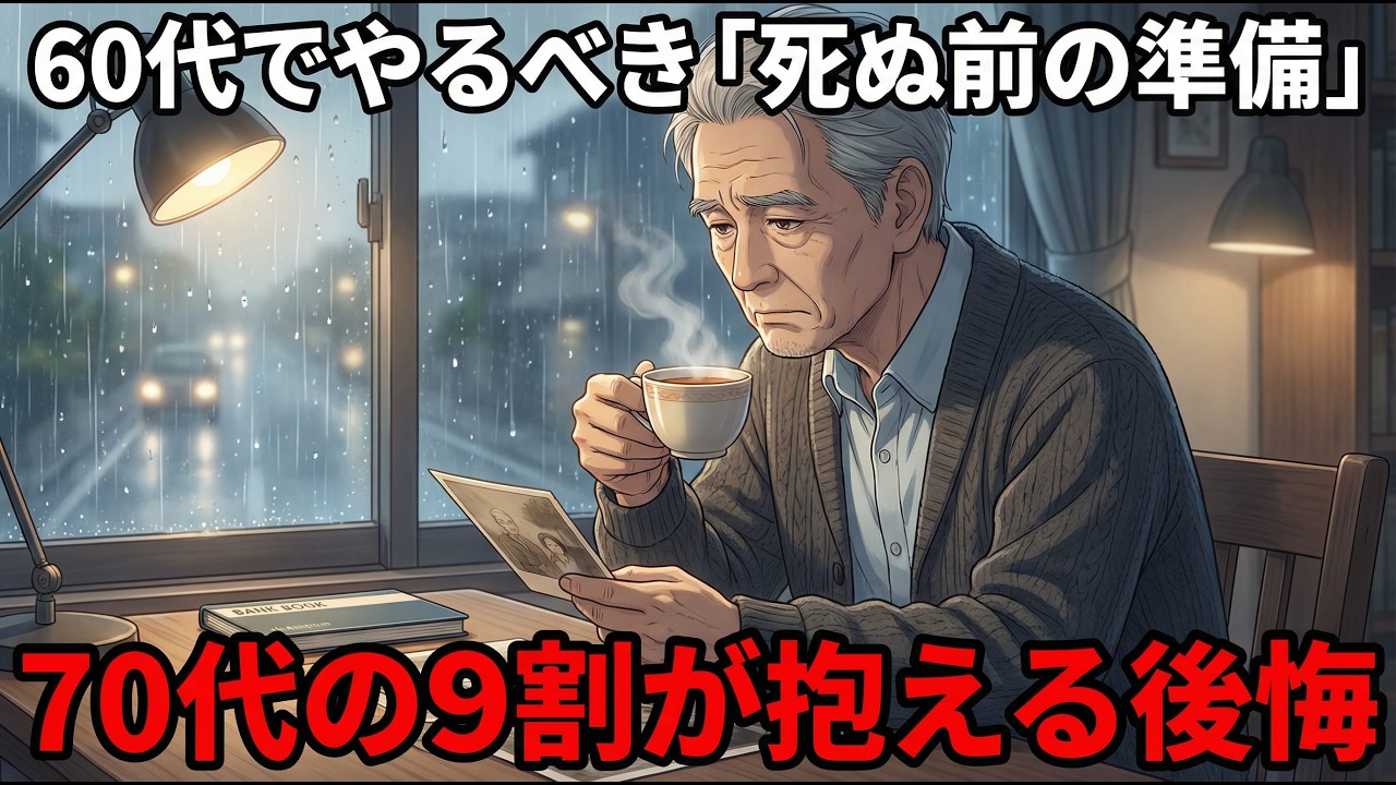 「70代になって激しく後悔したこと」ランキングTOP5。60代のうちにやっておけば良かったと涙した「遊び」と「人間関係」【シニア朗読雑学】