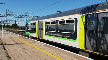 LNWR Class 319s Departing Cheddington 25th June 2018