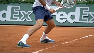 Roger Federer Ultimate Slow Motion Compilation - Forehand - Backhand - Serve - Volley - Footwork