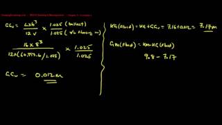 MODU Stability & Management (Chapter 5 /  Example 2) - SeawayAcademy.com