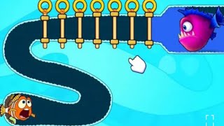 save the fish game pull the pin//save fish game// mobile game #fishdom @HAYAT GAMERZ