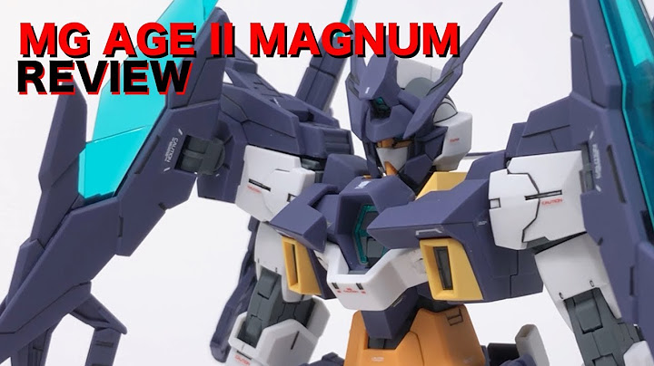 Mg gundam age ii magnum review