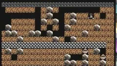 Boulder Dash theme for Commodore 64 C64 by Peter Liepa
