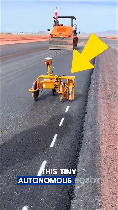 This Small Robot Is Transforming Road Construction