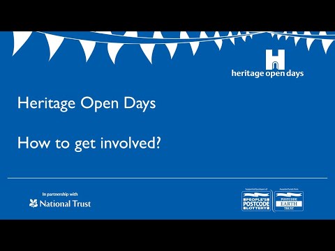 How to get involved with Heritage Open Days
