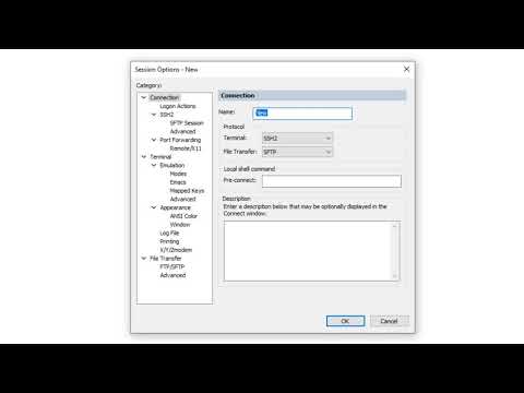 Securecrt Tutorial || Configure remote sessions For Telent and SSH