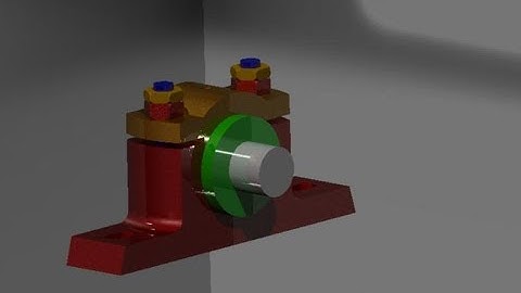 Plummer Block  | Creo | part Design And Assembly Part 2