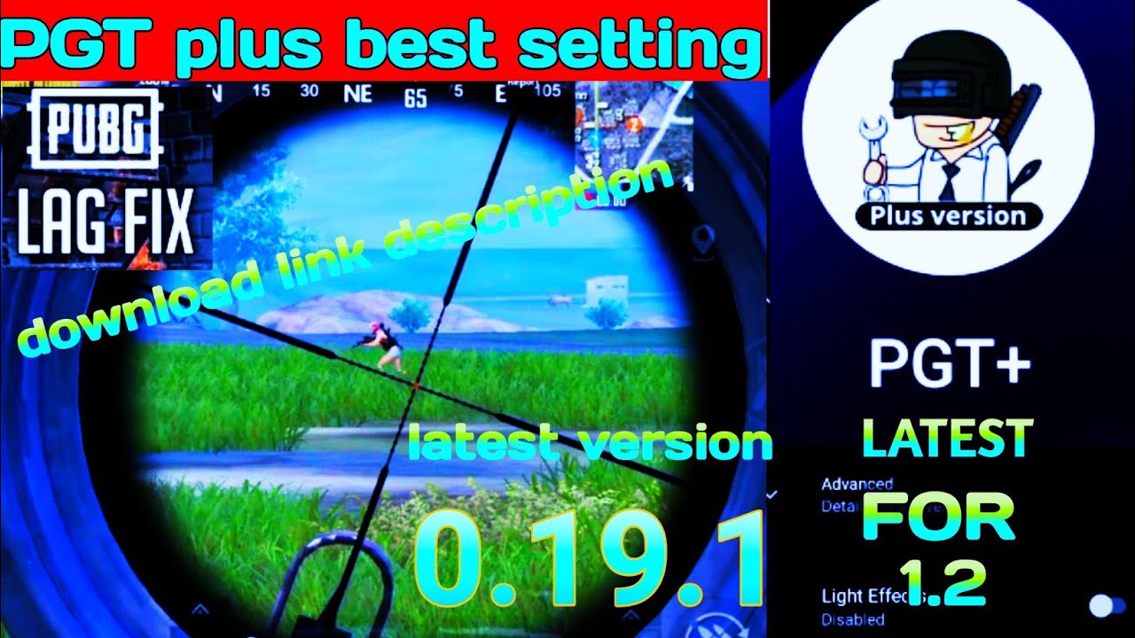 PGT+1.2 DOWNLOAD LINK | PUBG best GFX tool | LAG FIX | PGT+ LATEST DOWNLOAD LINK| TanuXpro|tannuxpro