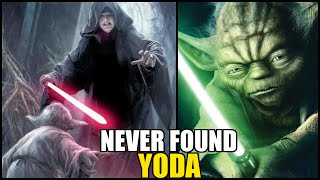 Why Palpatine Was NEVER Able to Find Yoda