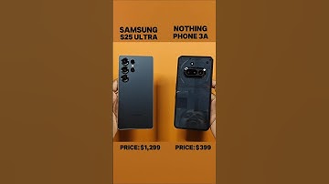 Samsung s25 ultra 🆚️ Nothing phone 3a Speed test comparison #shortfeed #shorts