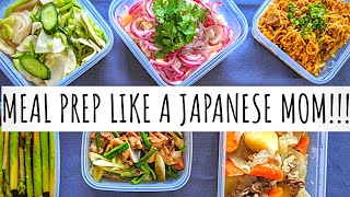 MEAL PREP LIKE A JAPANESE MOM/ HOW TO PLAN/ FOR BEGINNERS/ 作り置き始め方