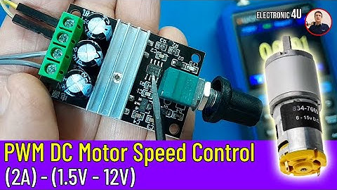 The Secret of PWM Motor Speed Controllers Revealed! 🤫 (Full Test with Oscilloscope)
