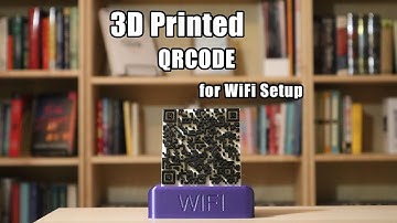 3D Printing WiFi Setup QRCodes with my Ender 3 Max & Pro