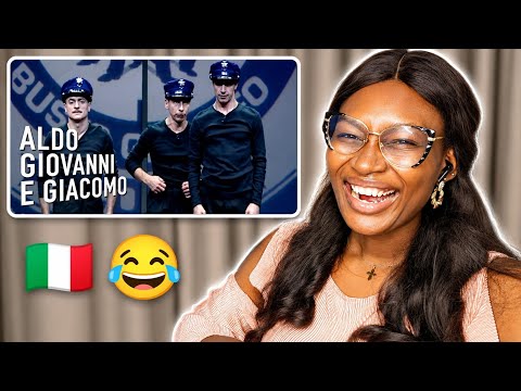 Reaction To Scuola di Polizia con Dexter e Sugar | Aldo Giovanni e Giacomo - Tel chi el telun