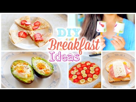 DIY Easy and Quick Back to School Breakfast Ideas | Healthy Breakfast Recipes