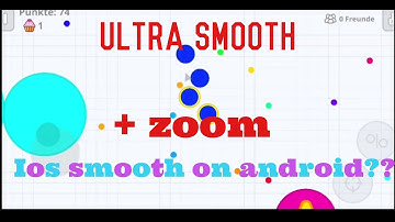 How to get IOS Smoothness on Android! (Agario Mobile) Get Smooth Splits + Fix Lag + Zoom