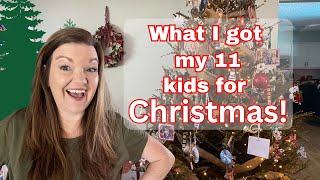 WHAT I GOT MY 11 KIDS FOR CHRISTMAS || Large Family Christmas