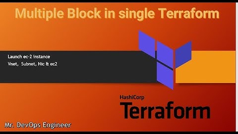 Multiple resource blocks in terraform| Terraform explained - 05 | Learn Like a pro