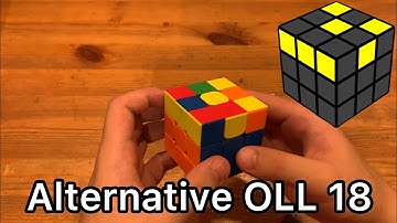 Alternative OLL 18 Algorithm