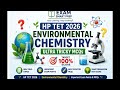 Environmental Chemistry MCQs for HP TET 2026 | High Yield + Concept Based