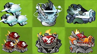 PVZ Fusion 2.1.5 Challenge | Ultimate Plants VS Gargantuar VS Black Olive Football Tall Nut
